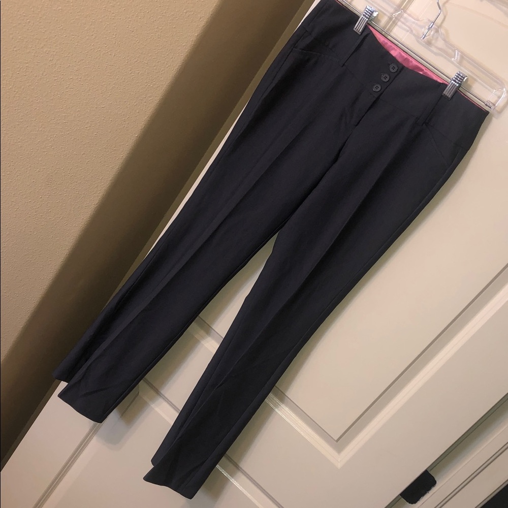 Joe Benbasset Black Pants with Pink Lining